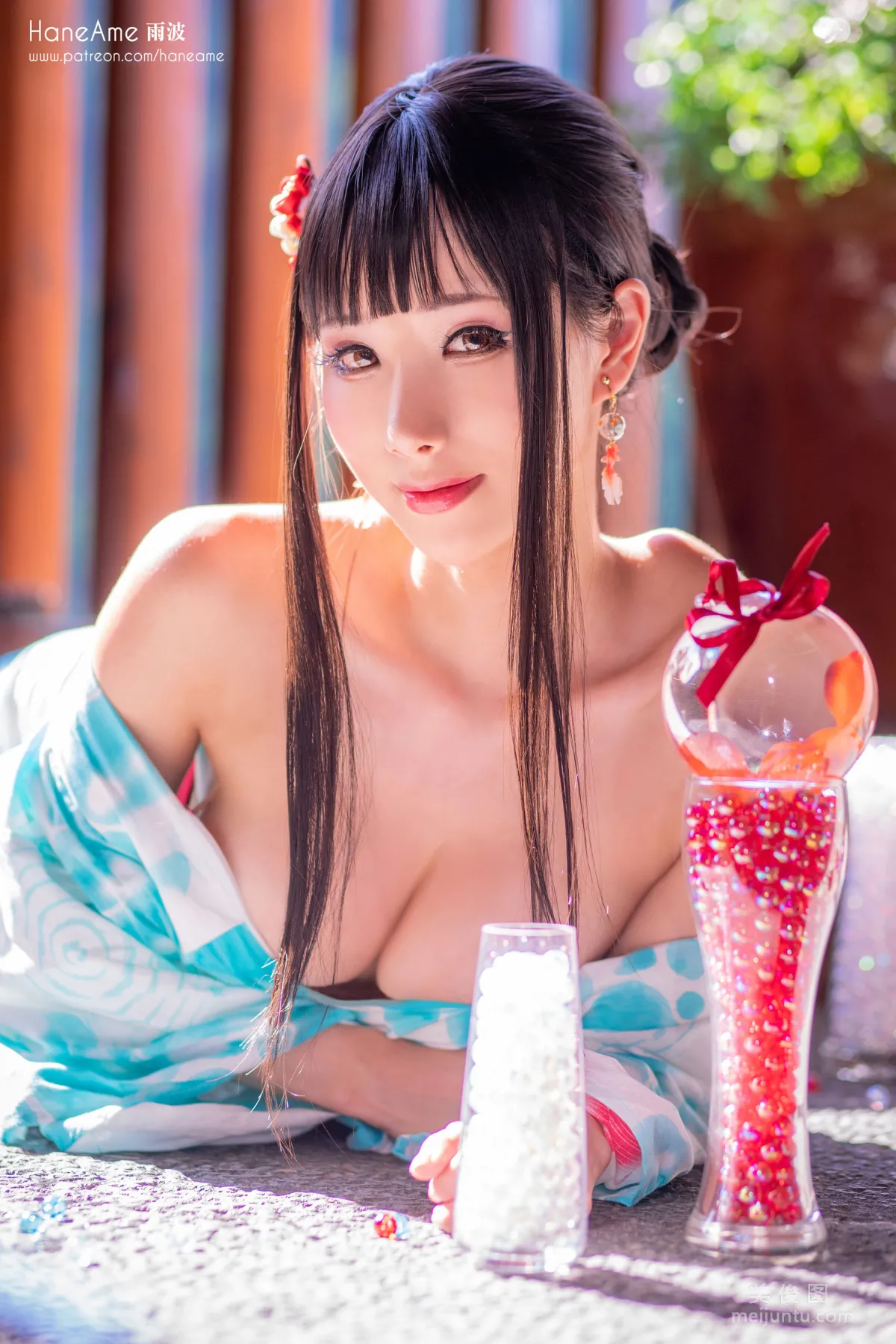 [網紅Coser美女] 雨波HaneAme 《溫泉》 寫真集 41
