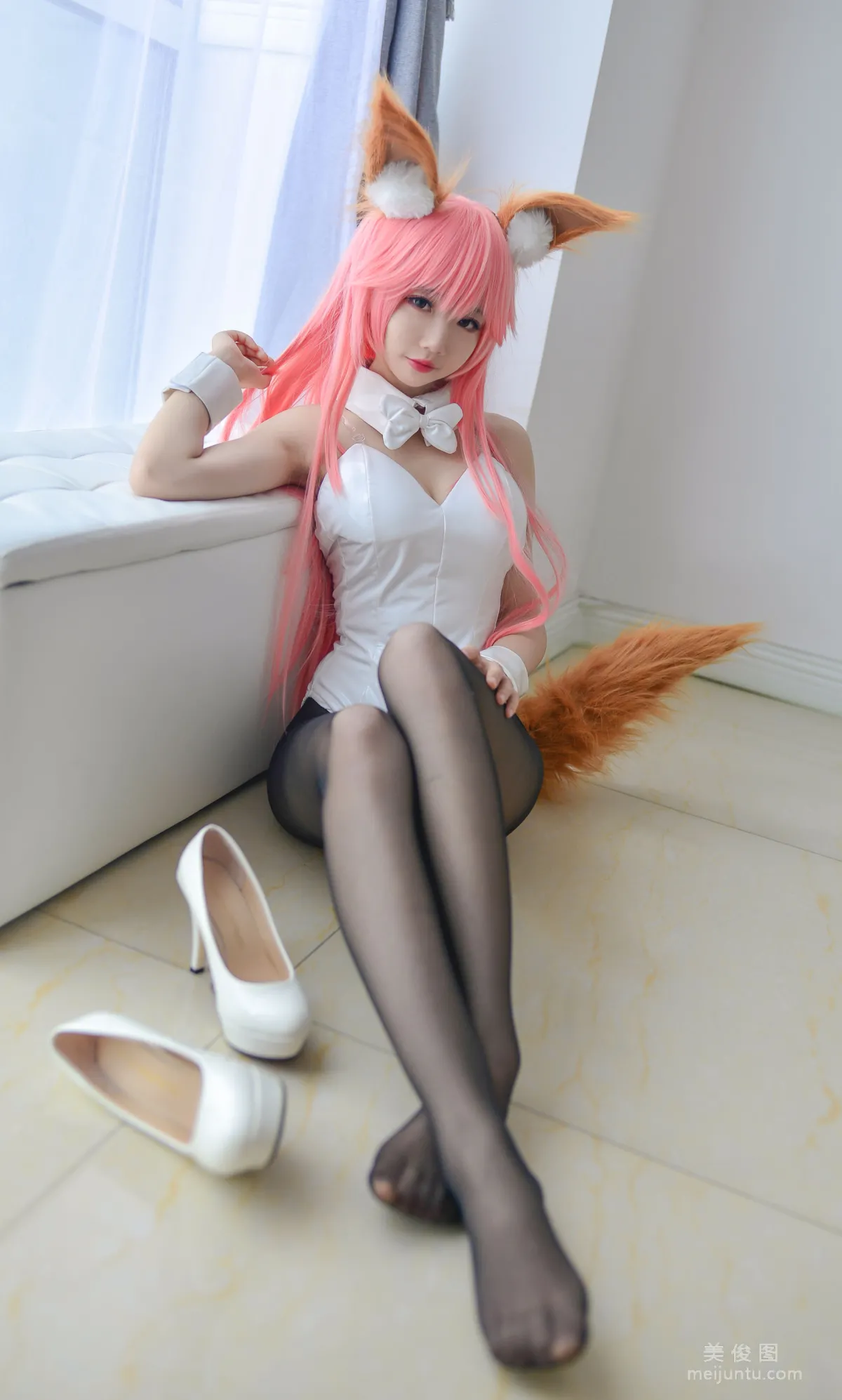Coser小姐姐雪琪 《玉藻前兔女郎》 寫真集 30