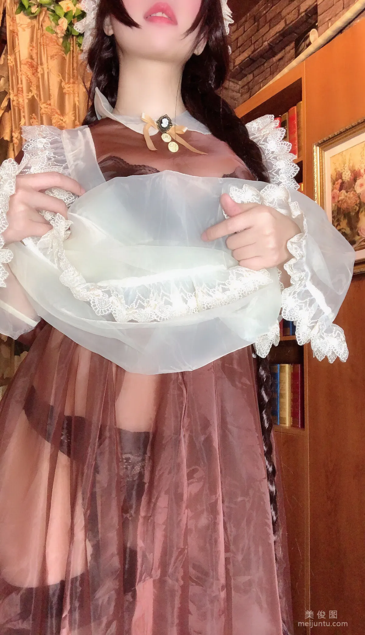 巨乳美女Coser鹿野希 《透明女仆》 写真集66