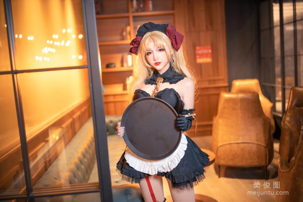 美女Coser仙九Airi 《艾蕾女仆》 写真集1