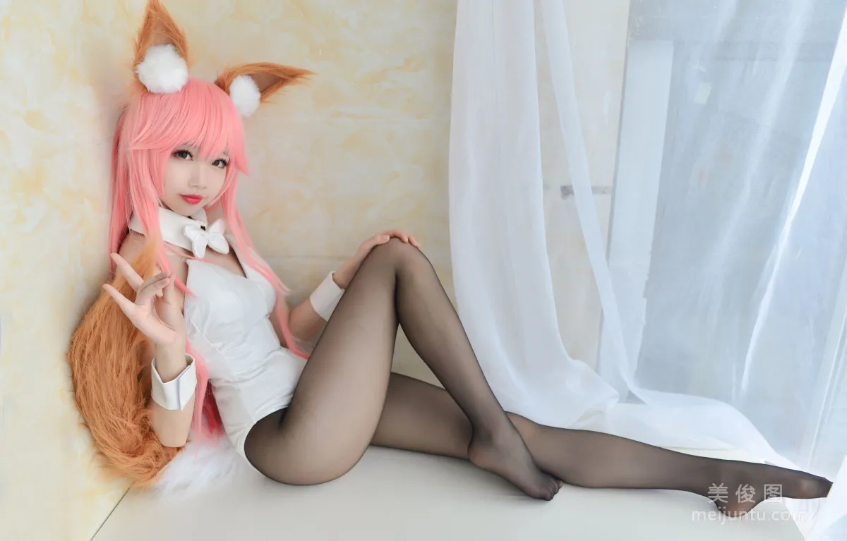 Coser小姐姐雪琪 《玉藻前兔女郎》 寫真集 6