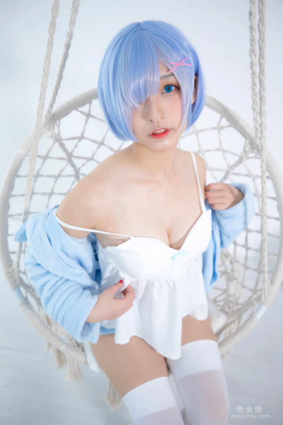 [網紅Coser] 古川kagura 《蕾姆》 寫真集 25