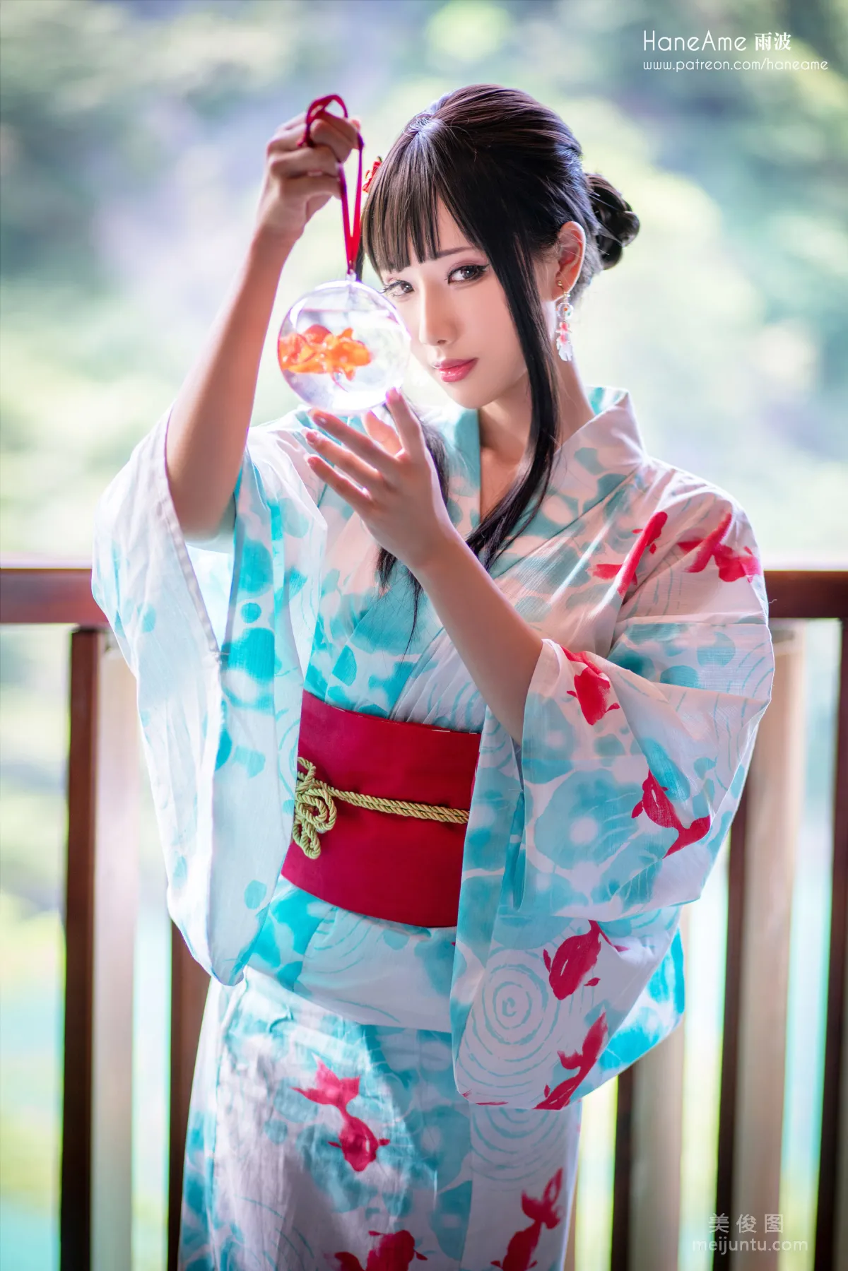 [網紅Coser美女] 雨波HaneAme 《溫泉》 寫真集 8