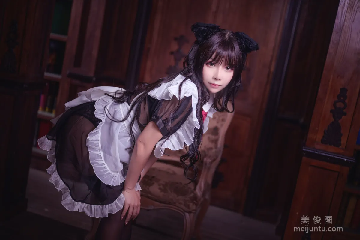 抱走莫子aa 《黑丝猫咪小女仆》 写真集15