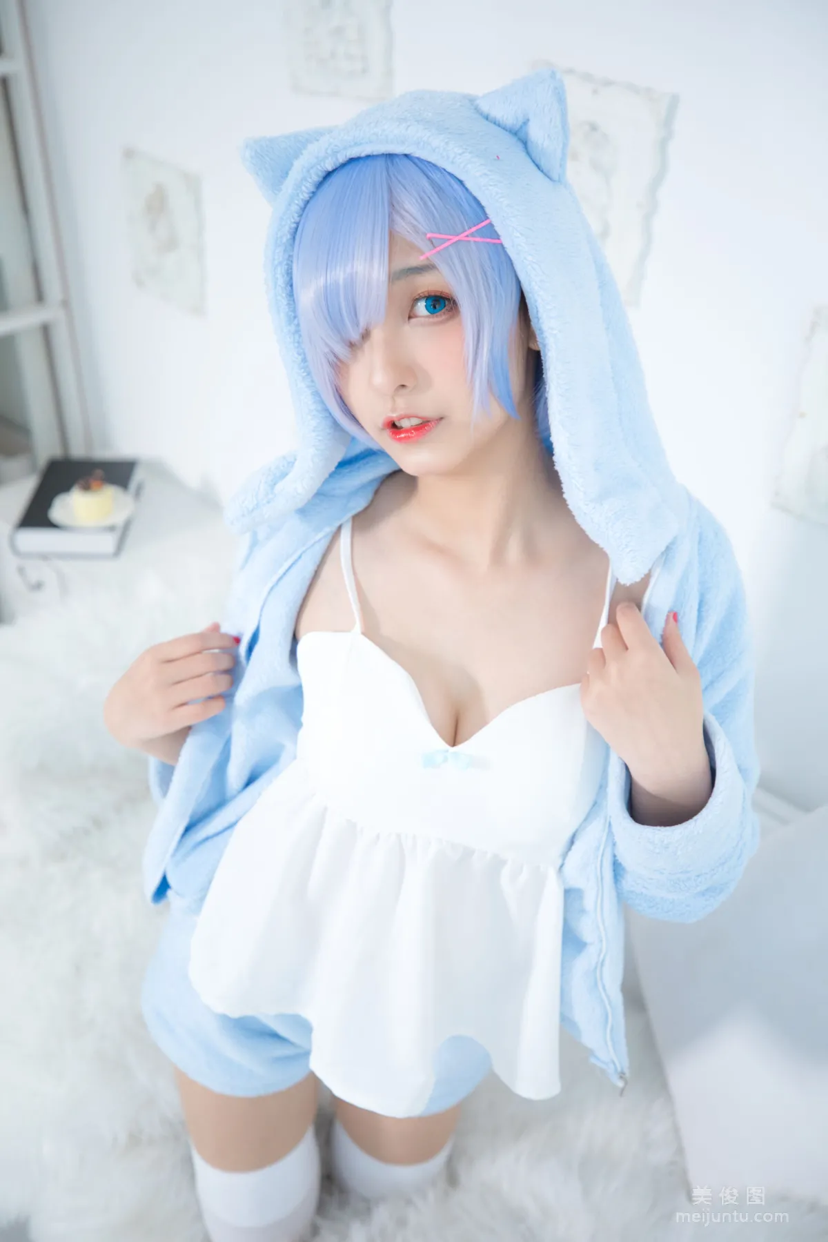[網紅Coser] 古川kagura 《蕾姆》 寫真集 14