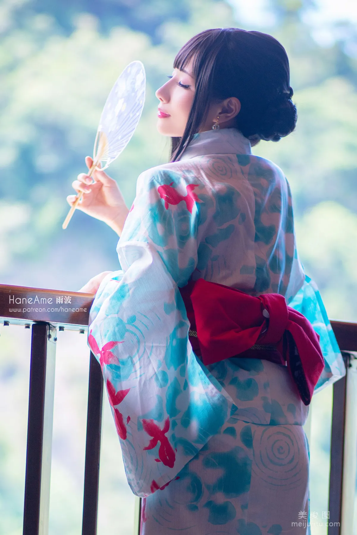 [網紅Coser美女] 雨波HaneAme 《溫泉》 寫真集 12