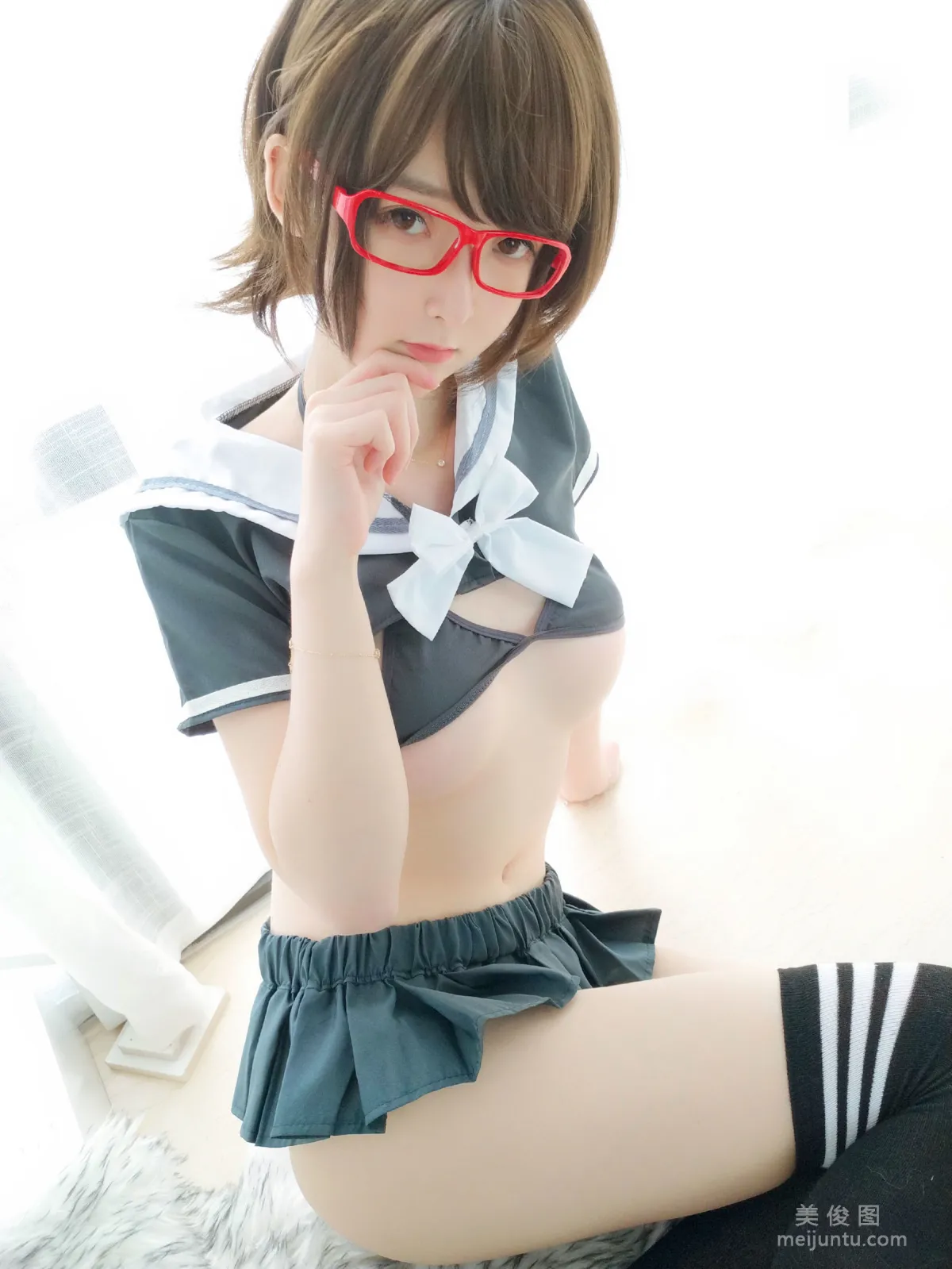 [網紅Coser] 一小央澤 《早安學妹》 寫真集 34