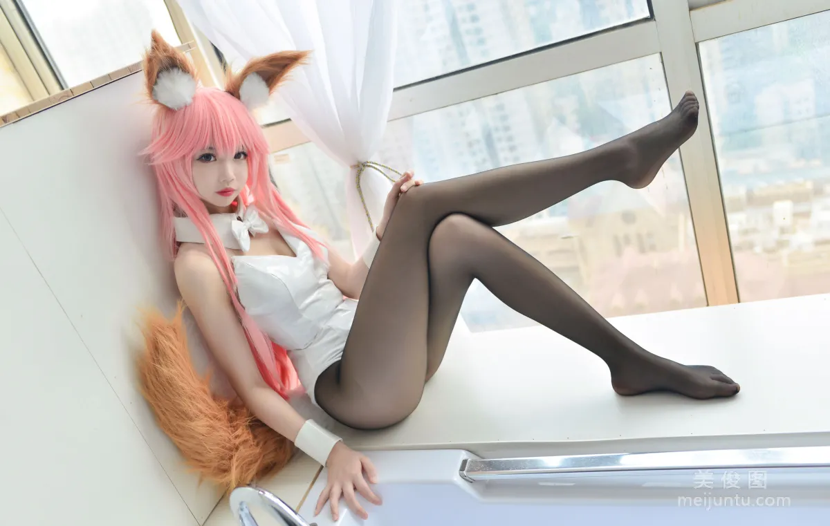 Coser小姐姐雪琪 《玉藻前兔女郎》 寫真集 3
