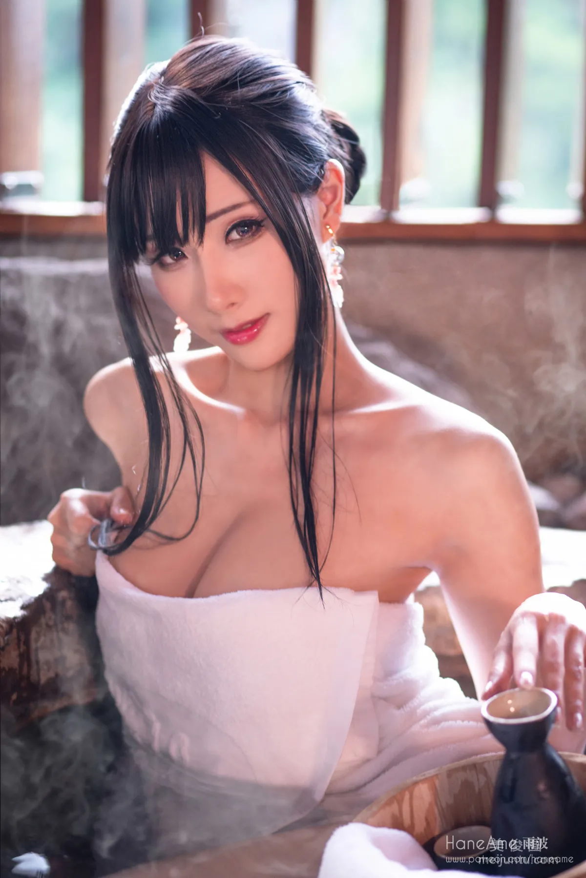 [網紅Coser美女] 雨波HaneAme 《溫泉》 寫真集 84