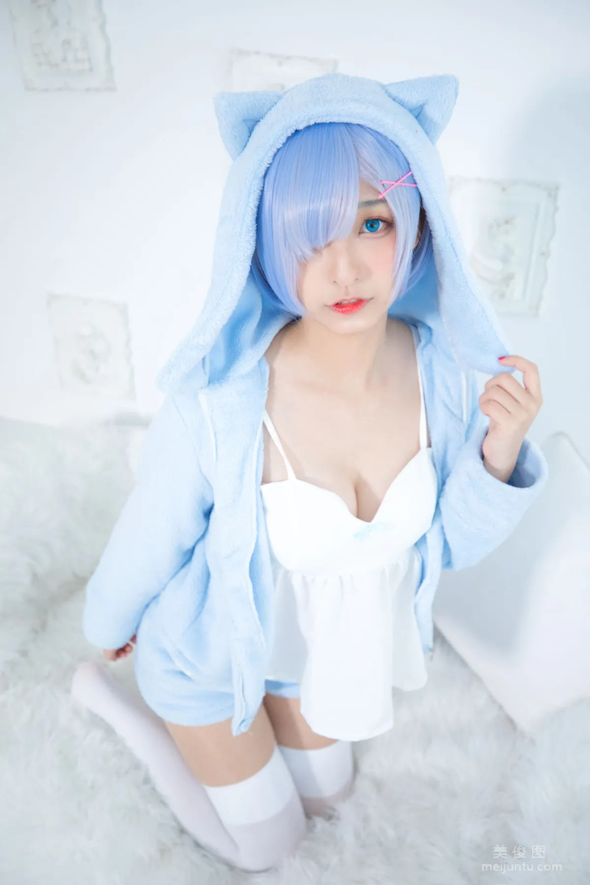 [網紅Coser] 古川kagura 《蕾姆》 寫真集 12