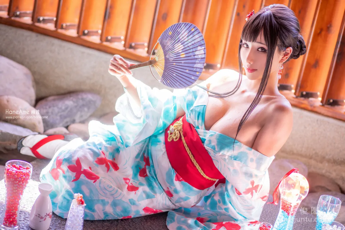 [網紅Coser美女] 雨波HaneAme 《溫泉》 寫真集 31