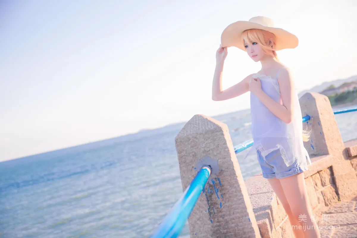 [网红Coser] 星之迟迟 《刀剑乱舞COS乱藤四郎》 写真集2