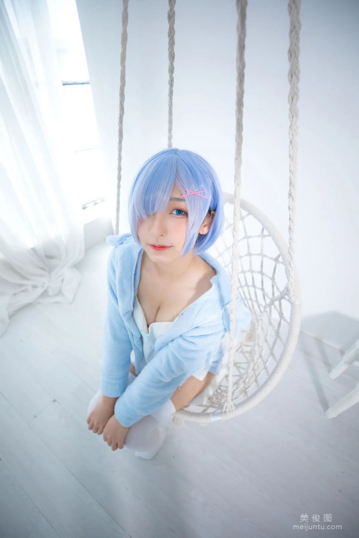 [網紅Coser] 古川kagura 《蕾姆》 寫真集 33