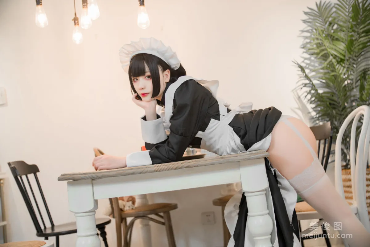 Coser起司塊wii 《棕色透明裝女仆》 寫真集 44