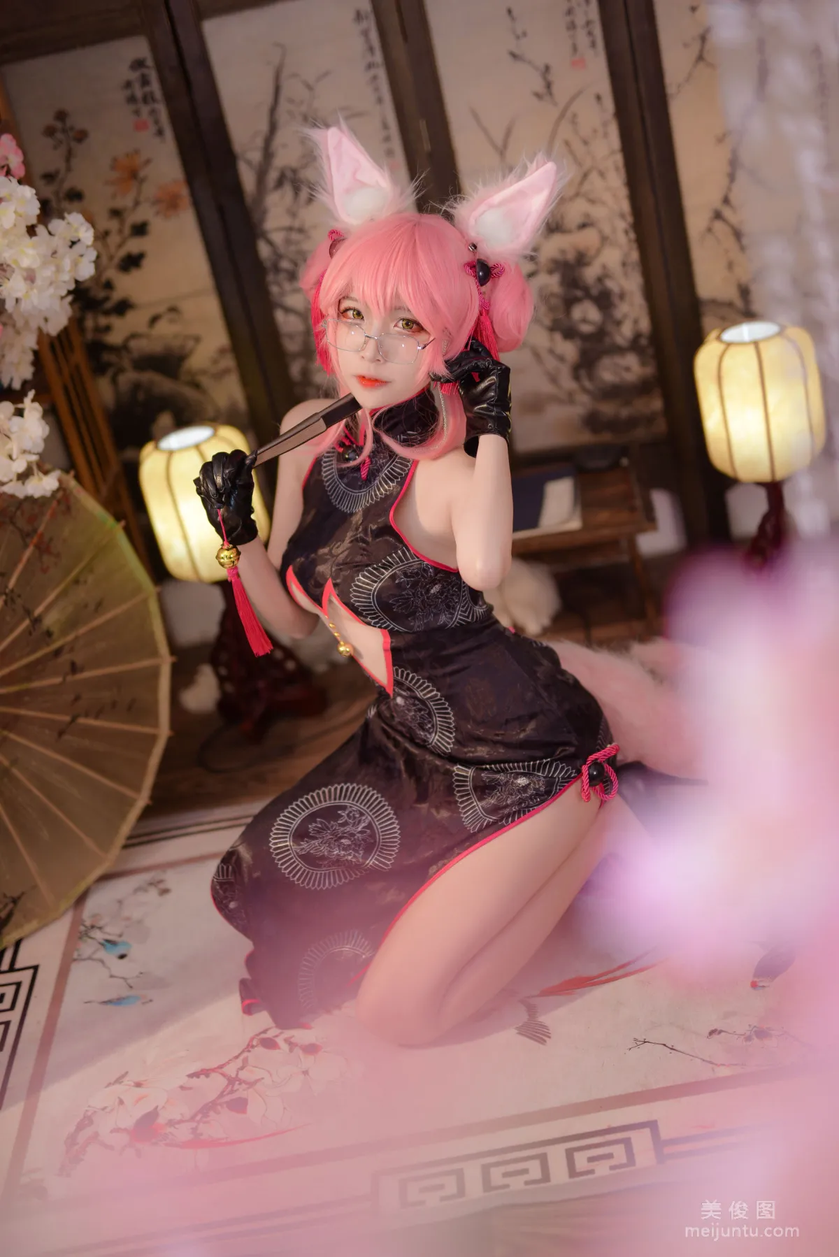 二佐Nisa 《Fate旗袍狐》 写真集9