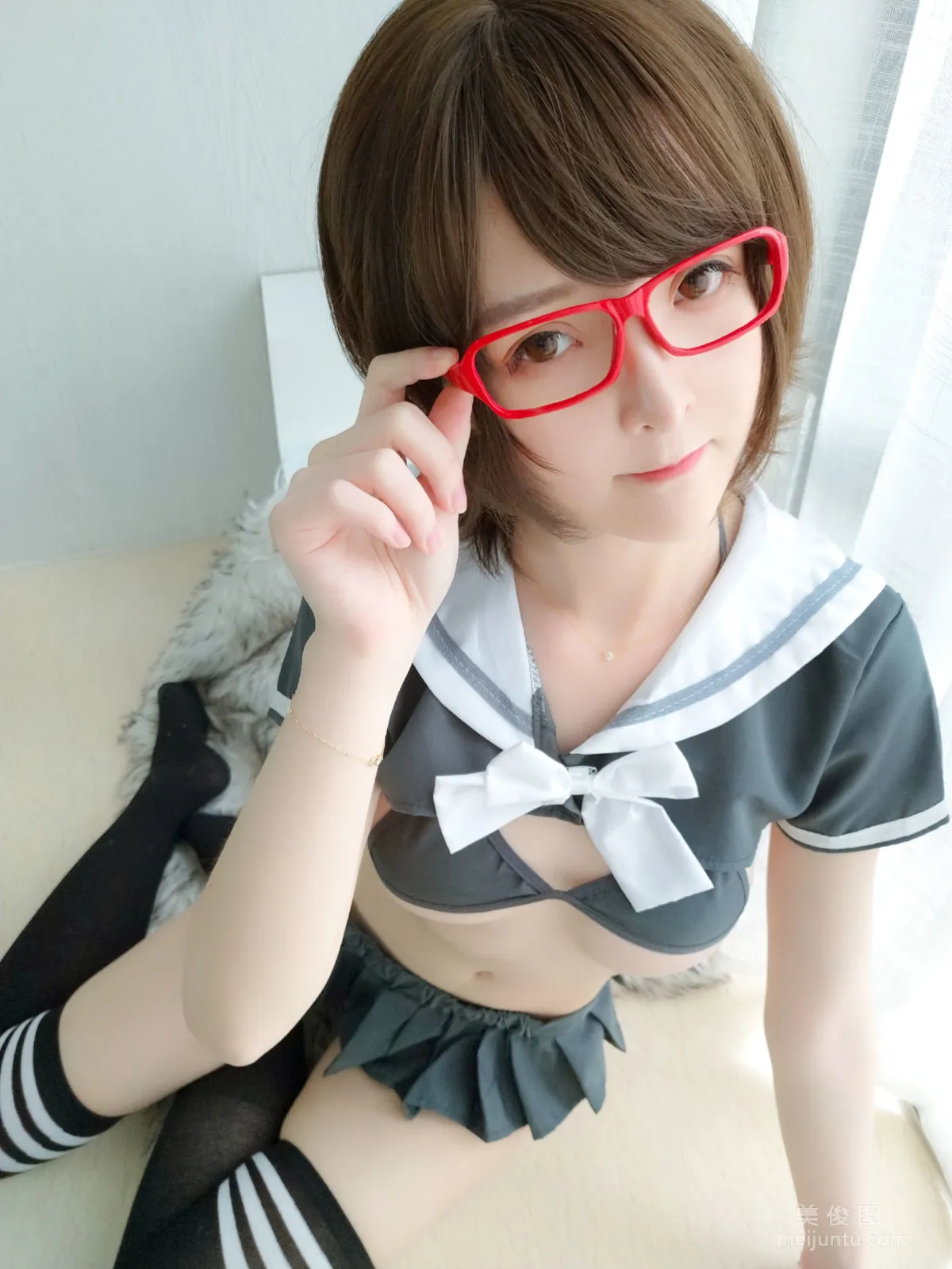 [網紅Coser] 一小央澤 《早安學妹》 寫真集 33
