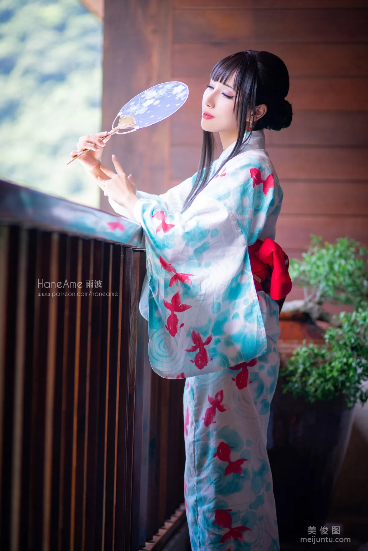 [網紅Coser美女] 雨波HaneAme 《溫泉》 寫真集 11