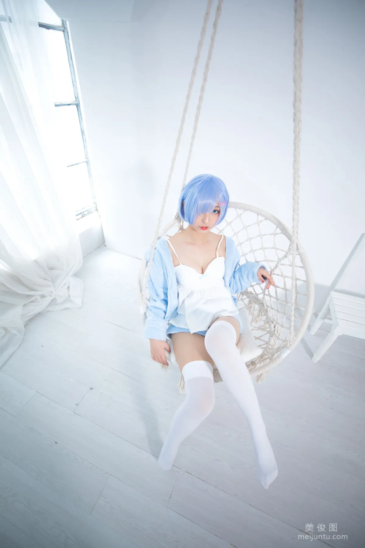 [網紅Coser] 古川kagura 《蕾姆》 寫真集 27