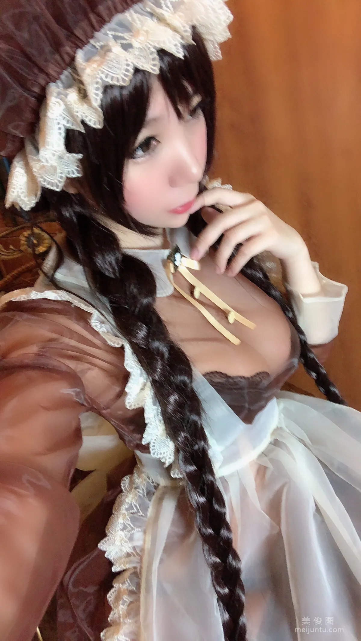 巨乳美女Coser鹿野希 《透明女仆》 写真集35