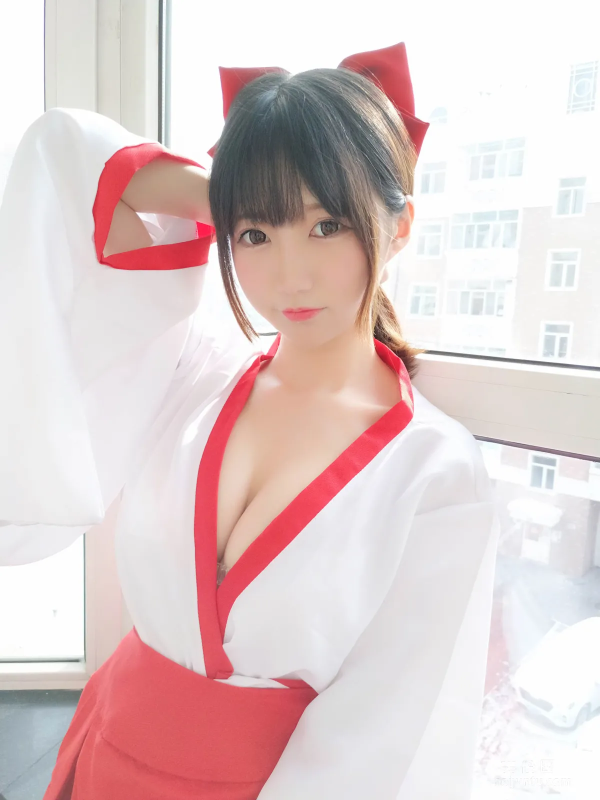NAGISA魔物喵 《[fantia] かわいい巫女さん!!(′∀｀)♡》 写真集6