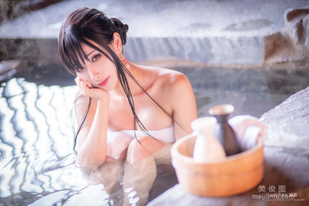 [網紅Coser美女] 雨波HaneAme 《溫泉》 寫真集 95