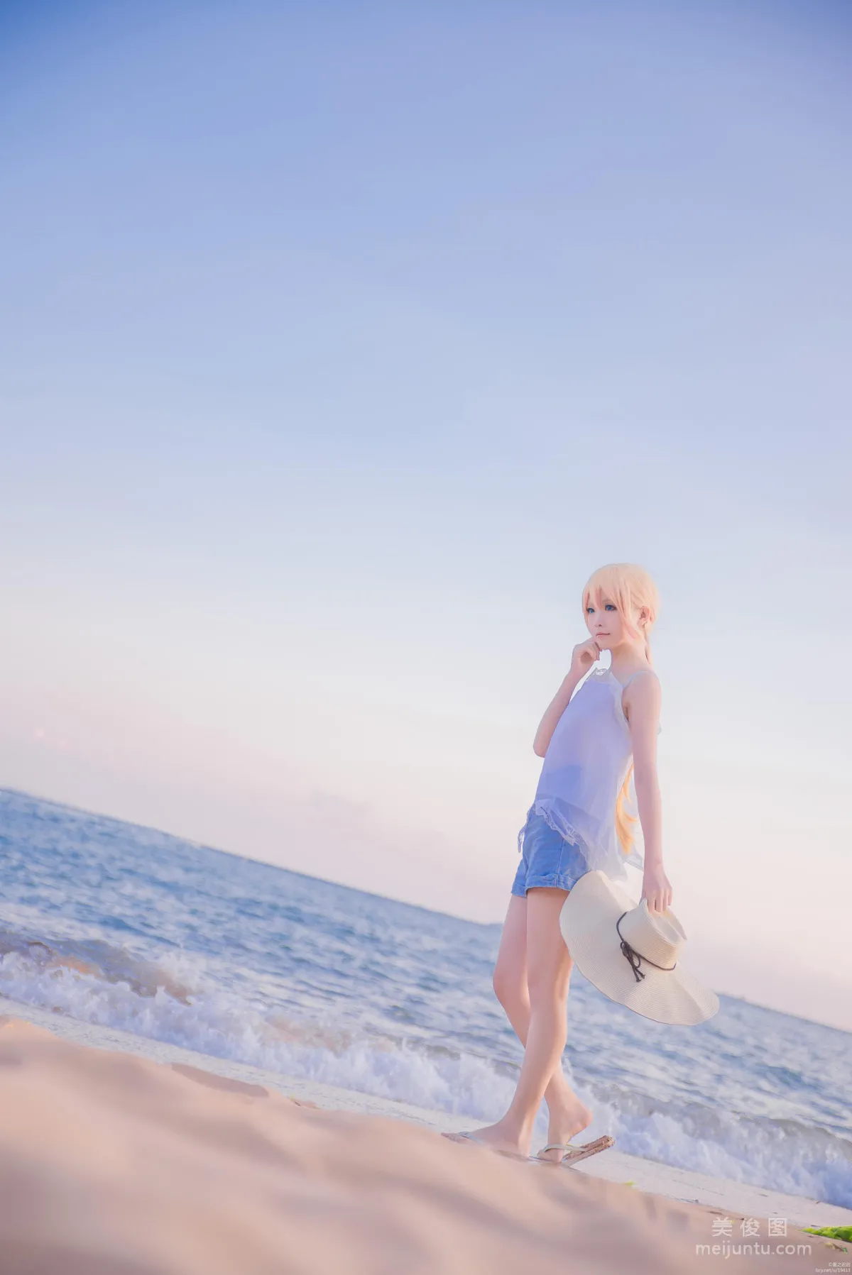 [網紅Coser] 星之遲遲 《刀劍亂舞COS亂藤四郎》 寫真集 12