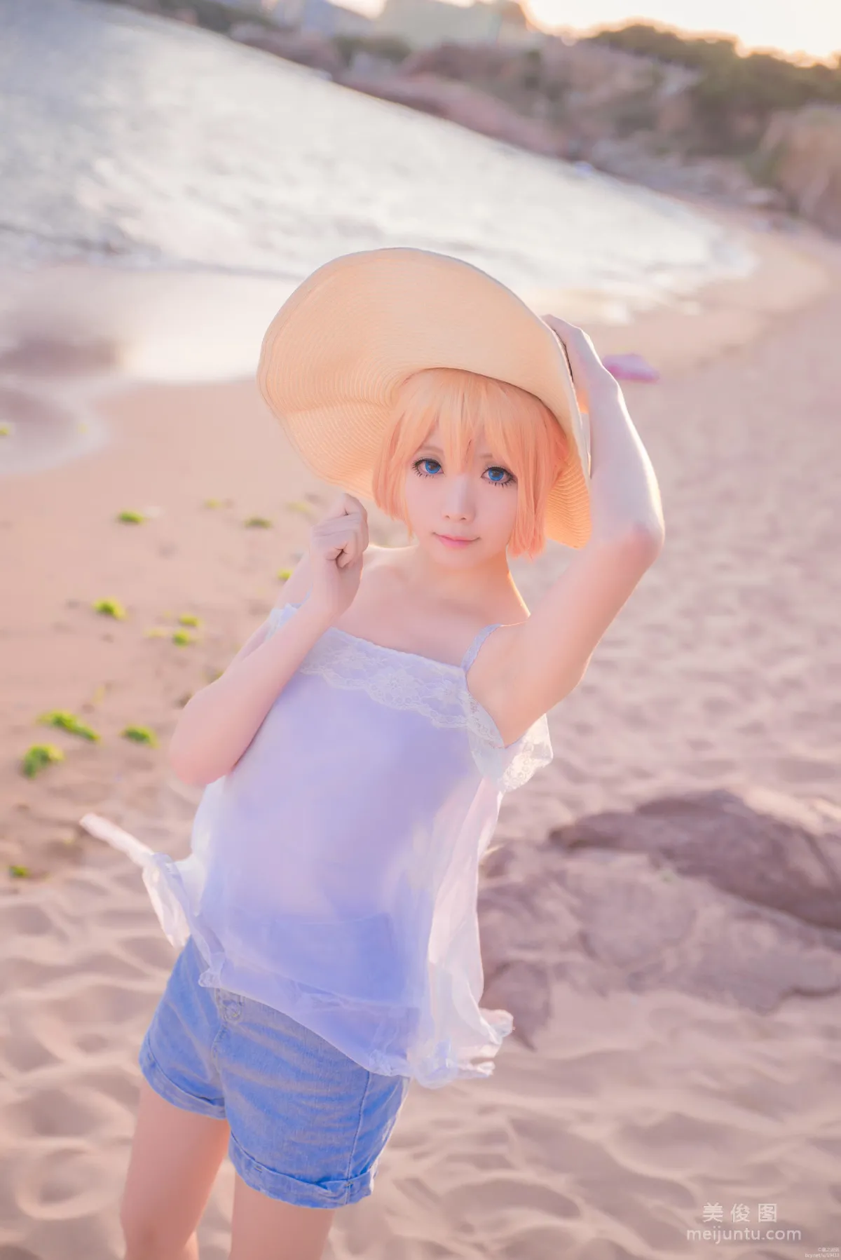 [網紅Coser] 星之遲遲 《刀劍亂舞COS亂藤四郎》 寫真集 10