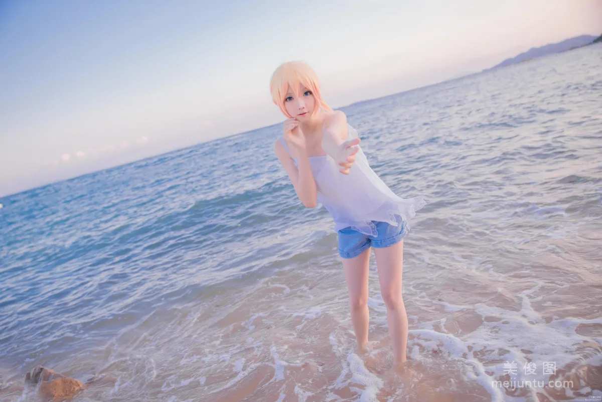 [網紅Coser] 星之遲遲 《刀劍亂舞COS亂藤四郎》 寫真集 16