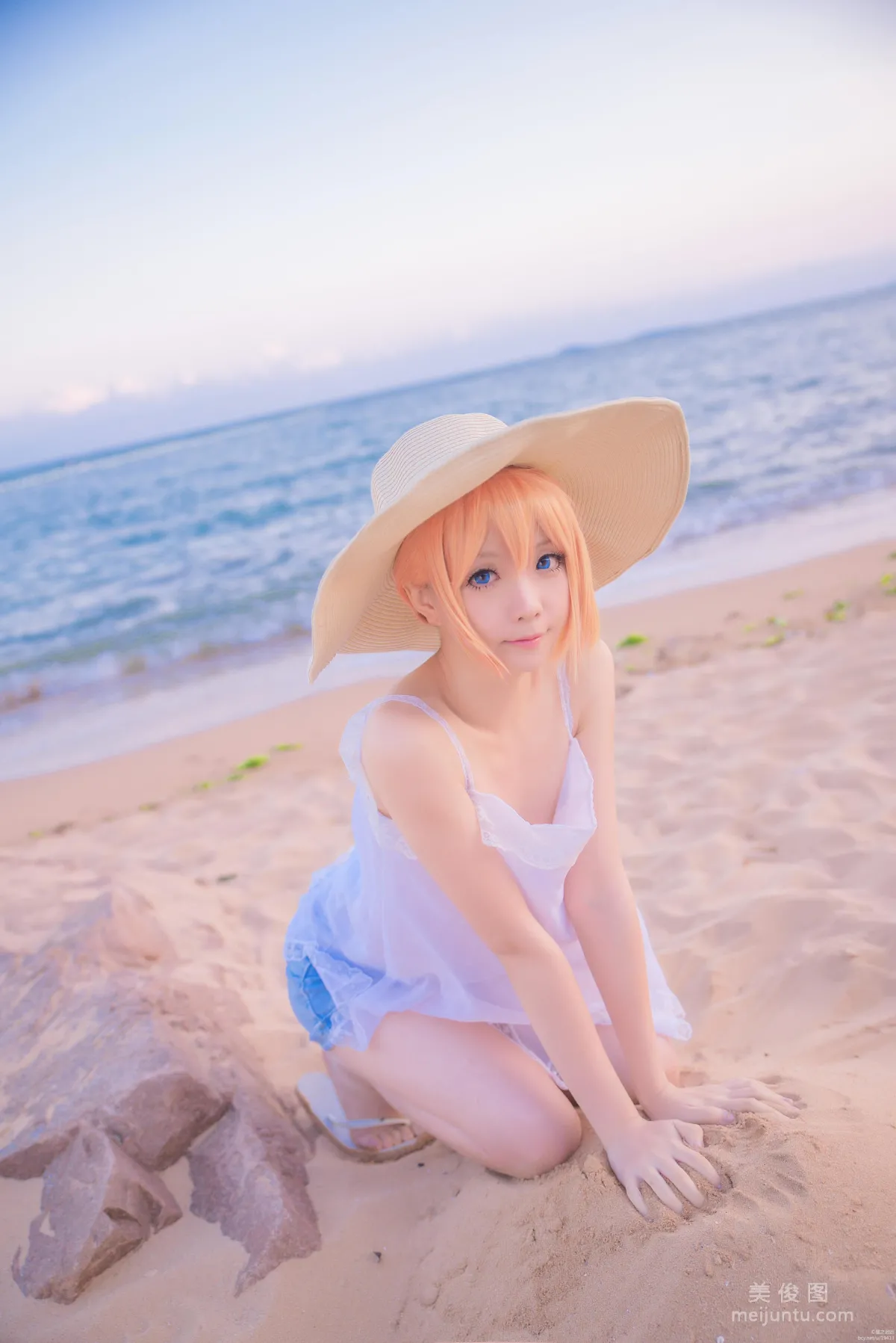 [網紅Coser] 星之遲遲 《刀劍亂舞COS亂藤四郎》 寫真集 22