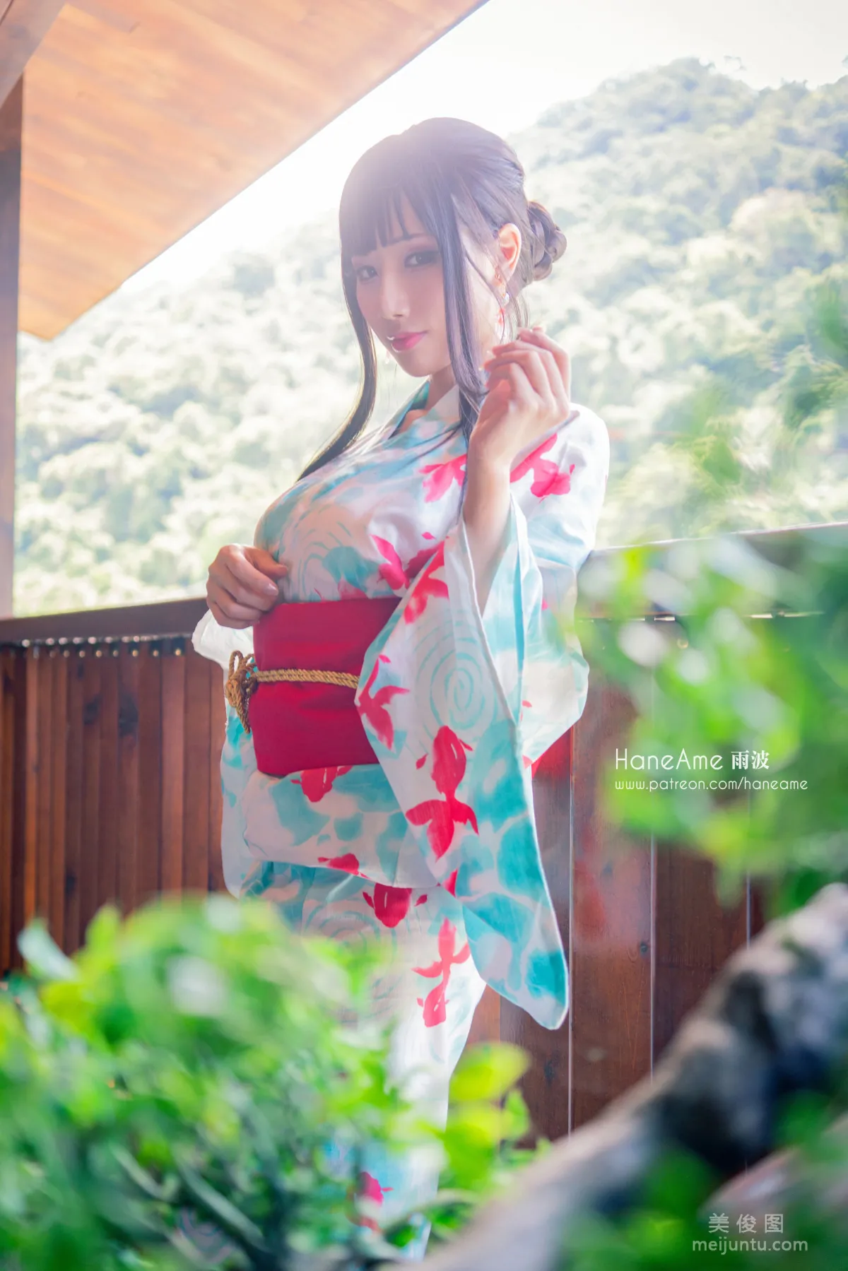 [網紅Coser美女] 雨波HaneAme 《溫泉》 寫真集 3