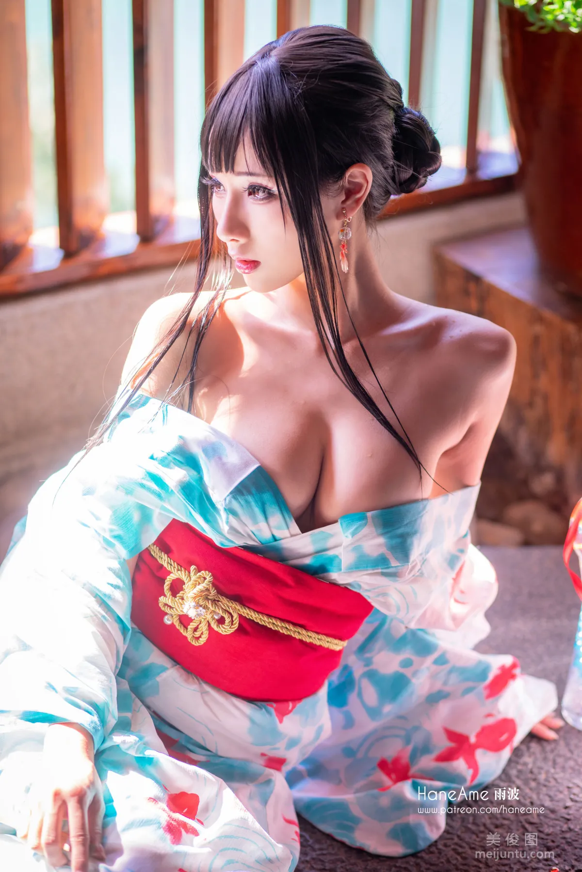 [網紅Coser美女] 雨波HaneAme 《溫泉》 寫真集 32
