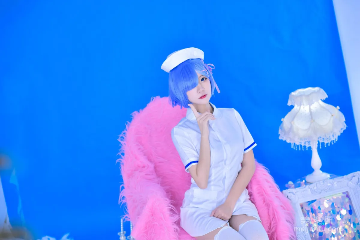 美女Coser二佐Nisa 《蕾姆护士》 写真集6