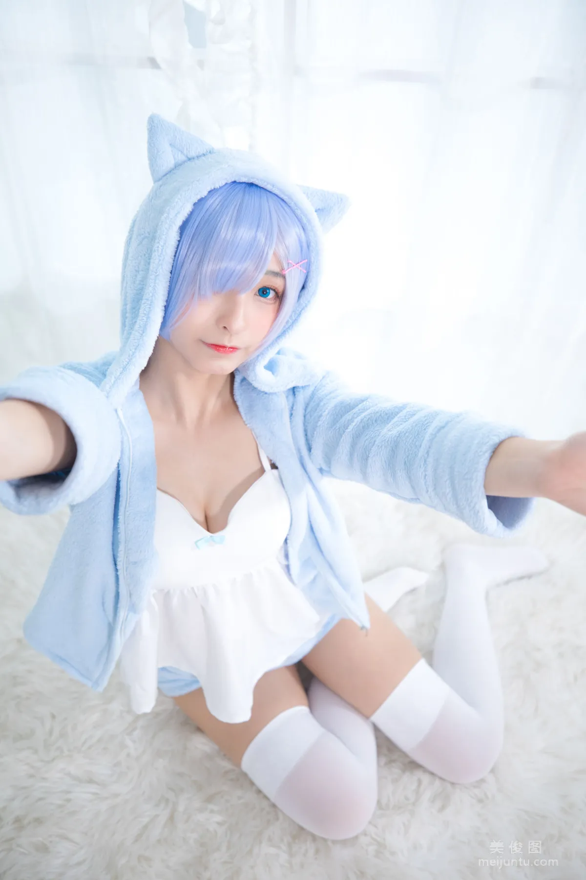 [網紅Coser] 古川kagura 《蕾姆》 寫真集 44