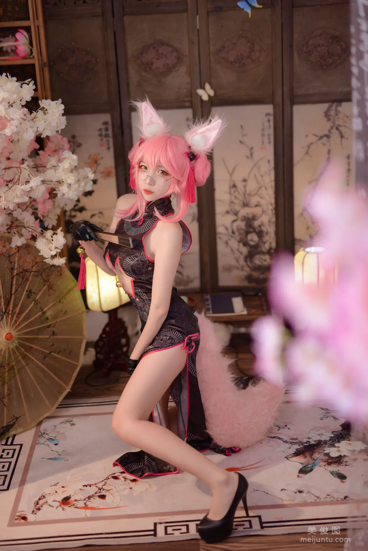 二佐Nisa 《Fate旗袍狐》 写真集10