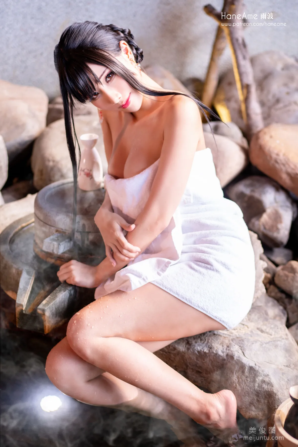 [網紅Coser美女] 雨波HaneAme 《溫泉》 寫真集 78