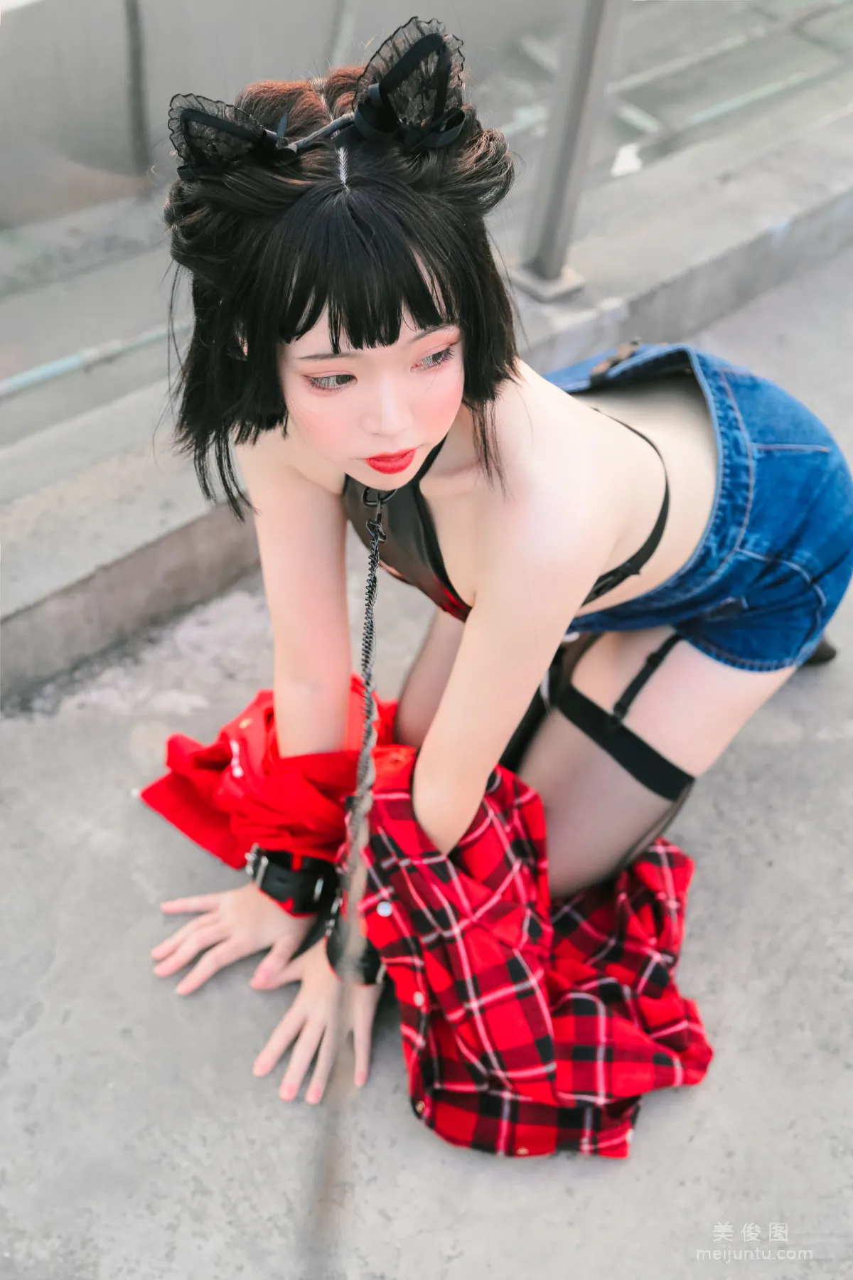 [網紅Coser] Fushii_海堂 《貓貓頭》 寫真集 19