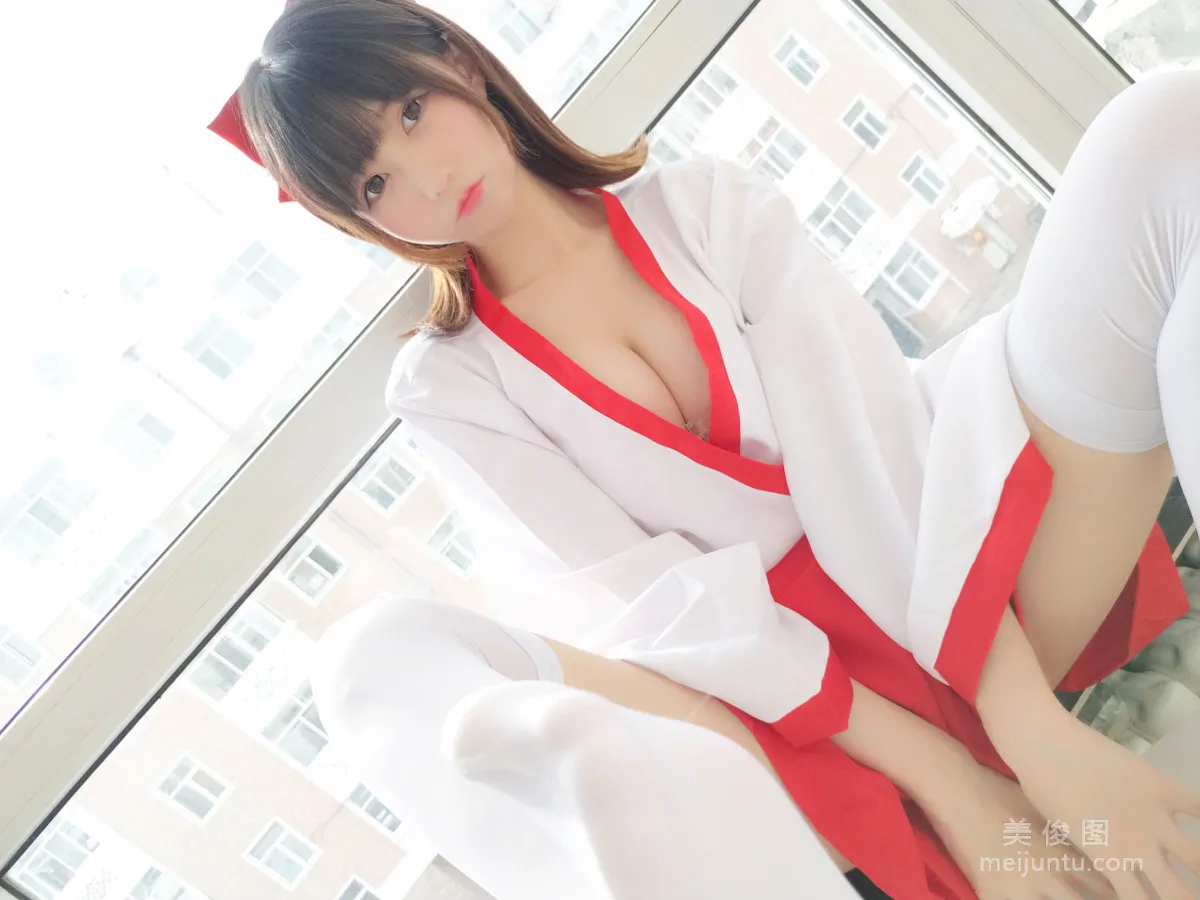NAGISA魔物喵 《[fantia] かわいい巫女さん!!(′∀｀)♡》 写真集13