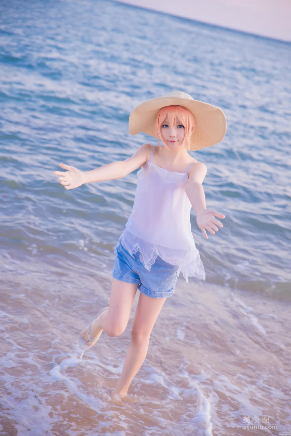 [網紅Coser] 星之遲遲 《刀劍亂舞COS亂藤四郎》 寫真集 18