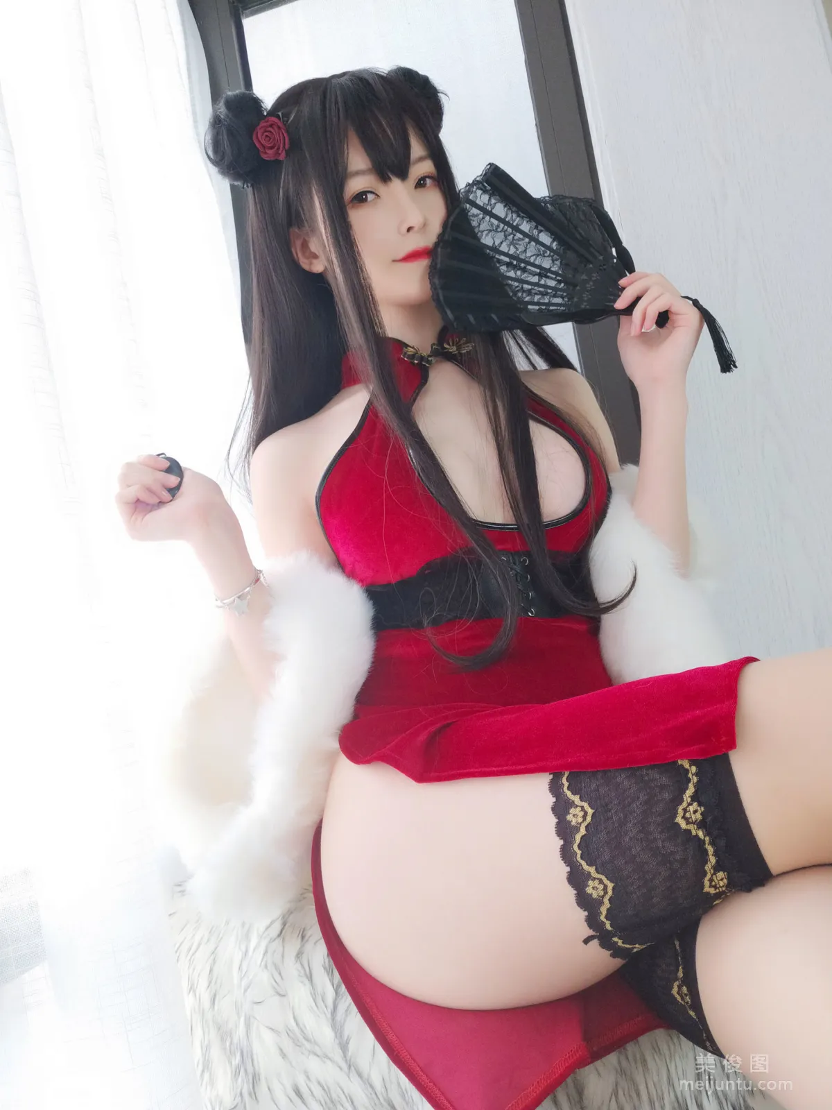 [網紅Coser] 一小央澤 《新月紅玫》 寫真集 17