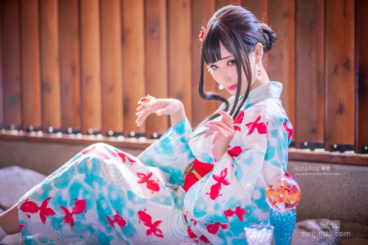 [網紅Coser美女] 雨波HaneAme 《溫泉》 寫真集 20