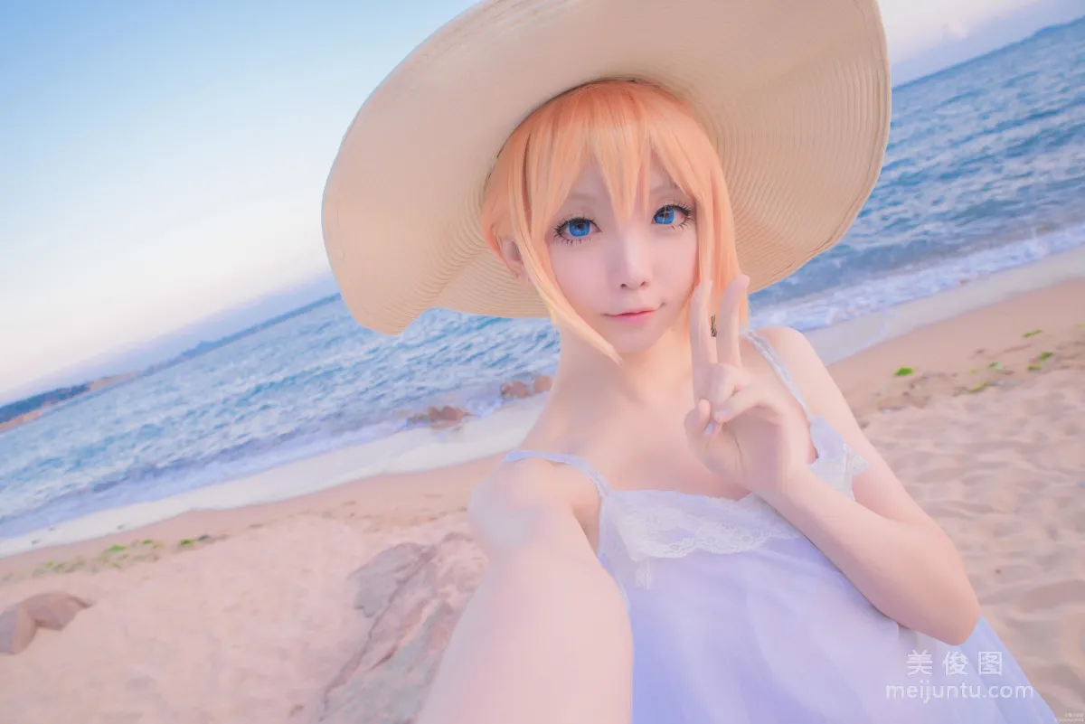 [網紅Coser] 星之遲遲 《刀劍亂舞COS亂藤四郎》 寫真集 28