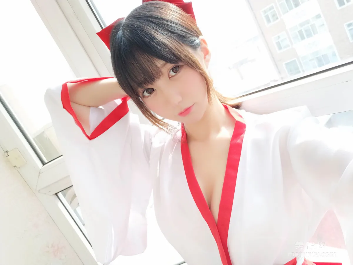 NAGISA魔物喵 《[fantia] かわいい巫女さん!!(′∀｀)♡》 写真集1