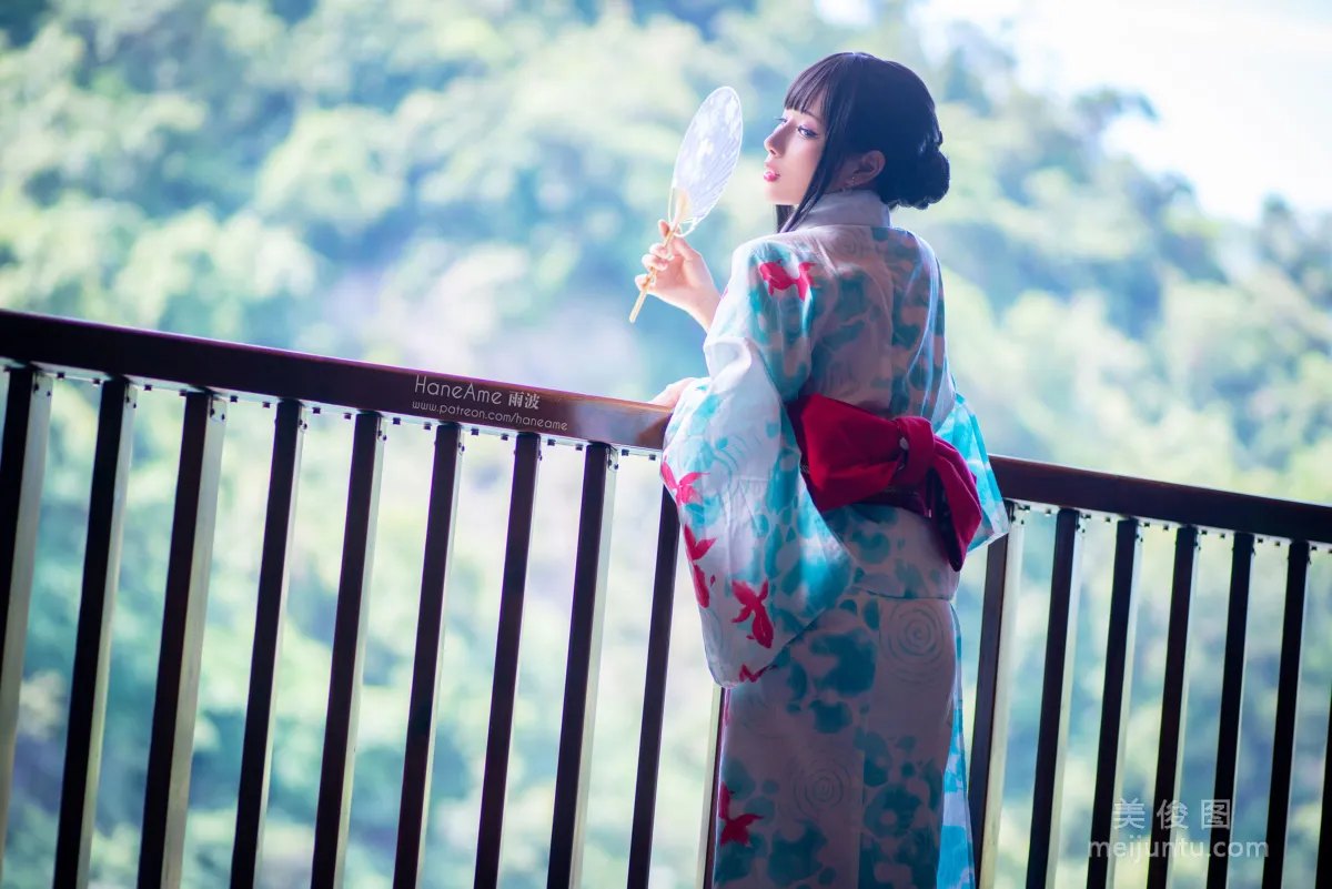 [網紅Coser美女] 雨波HaneAme 《溫泉》 寫真集 13