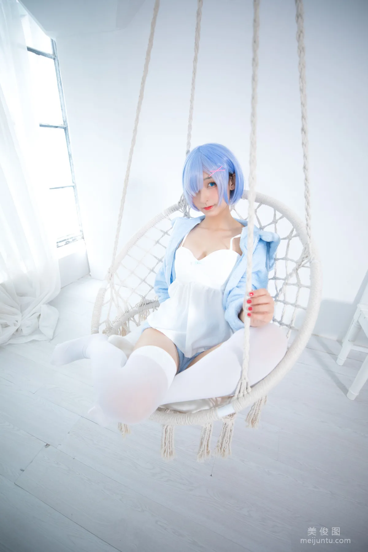 [網紅Coser] 古川kagura 《蕾姆》 寫真集 31