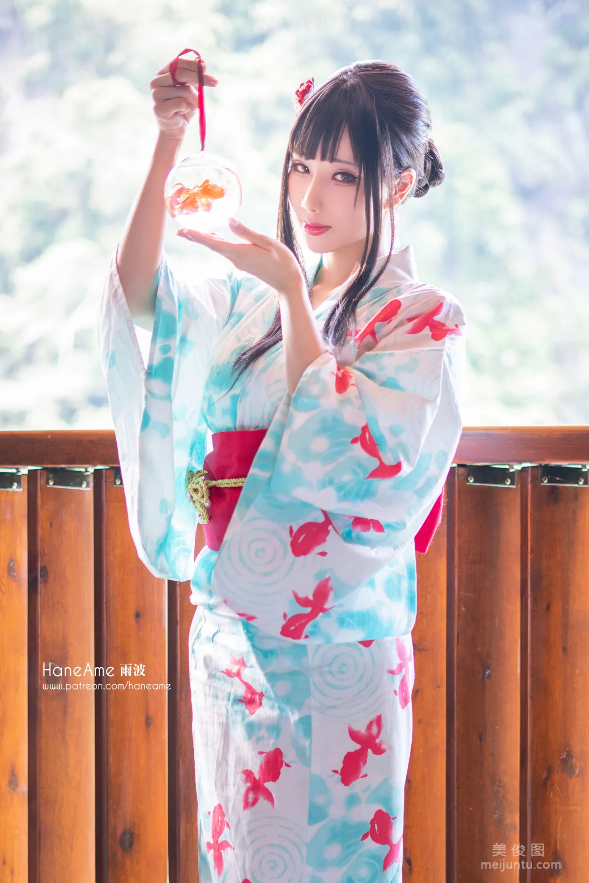 [網紅Coser美女] 雨波HaneAme 《溫泉》 寫真集 6