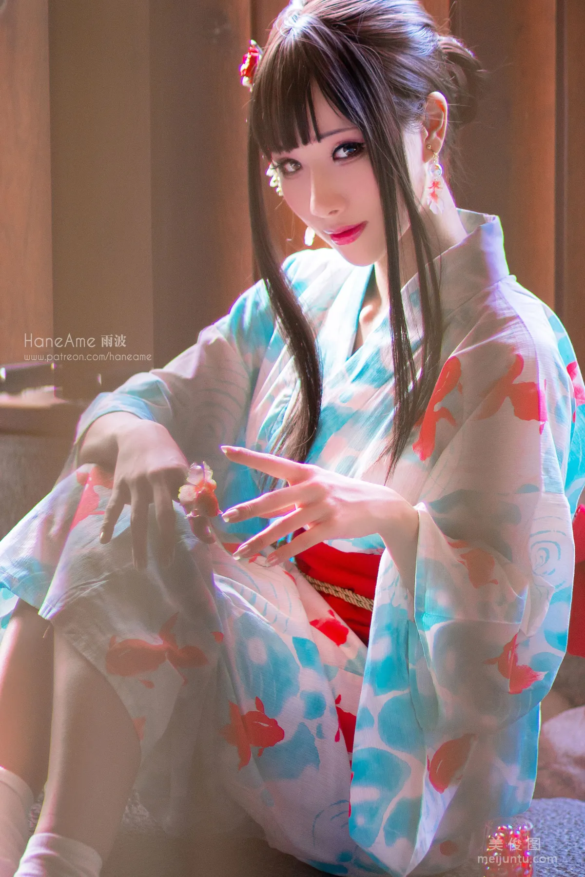 [網紅Coser美女] 雨波HaneAme 《溫泉》 寫真集 21
