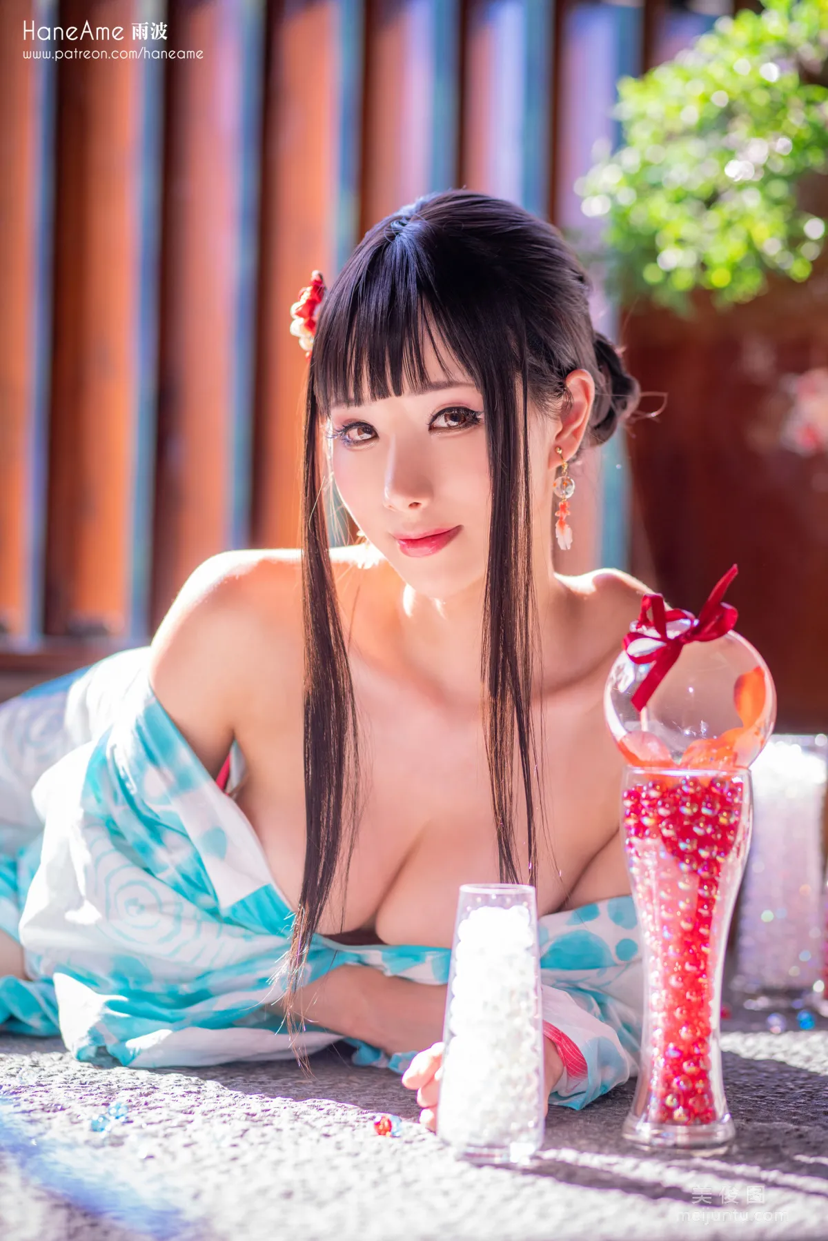 [網紅Coser美女] 雨波HaneAme 《溫泉》 寫真集 40