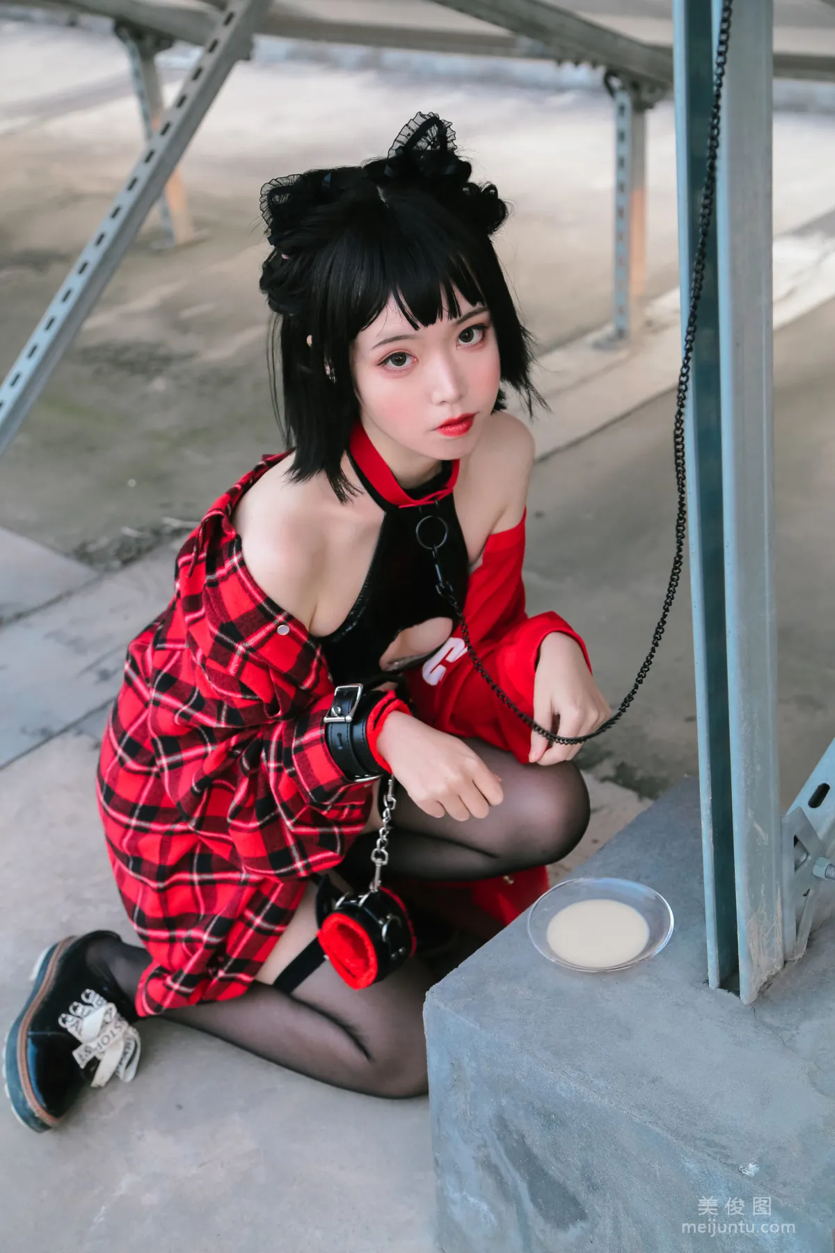 [網紅Coser] Fushii_海堂 《貓貓頭》 寫真集 46