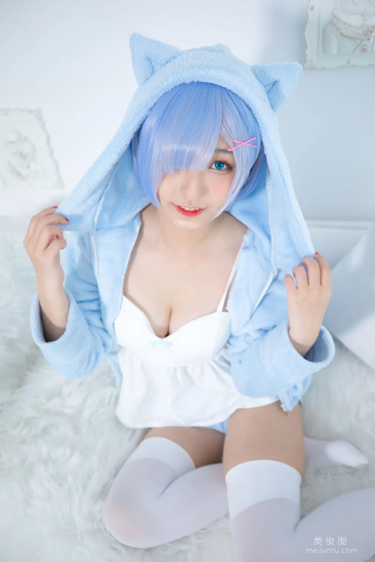 [網紅Coser] 古川kagura 《蕾姆》 寫真集 7