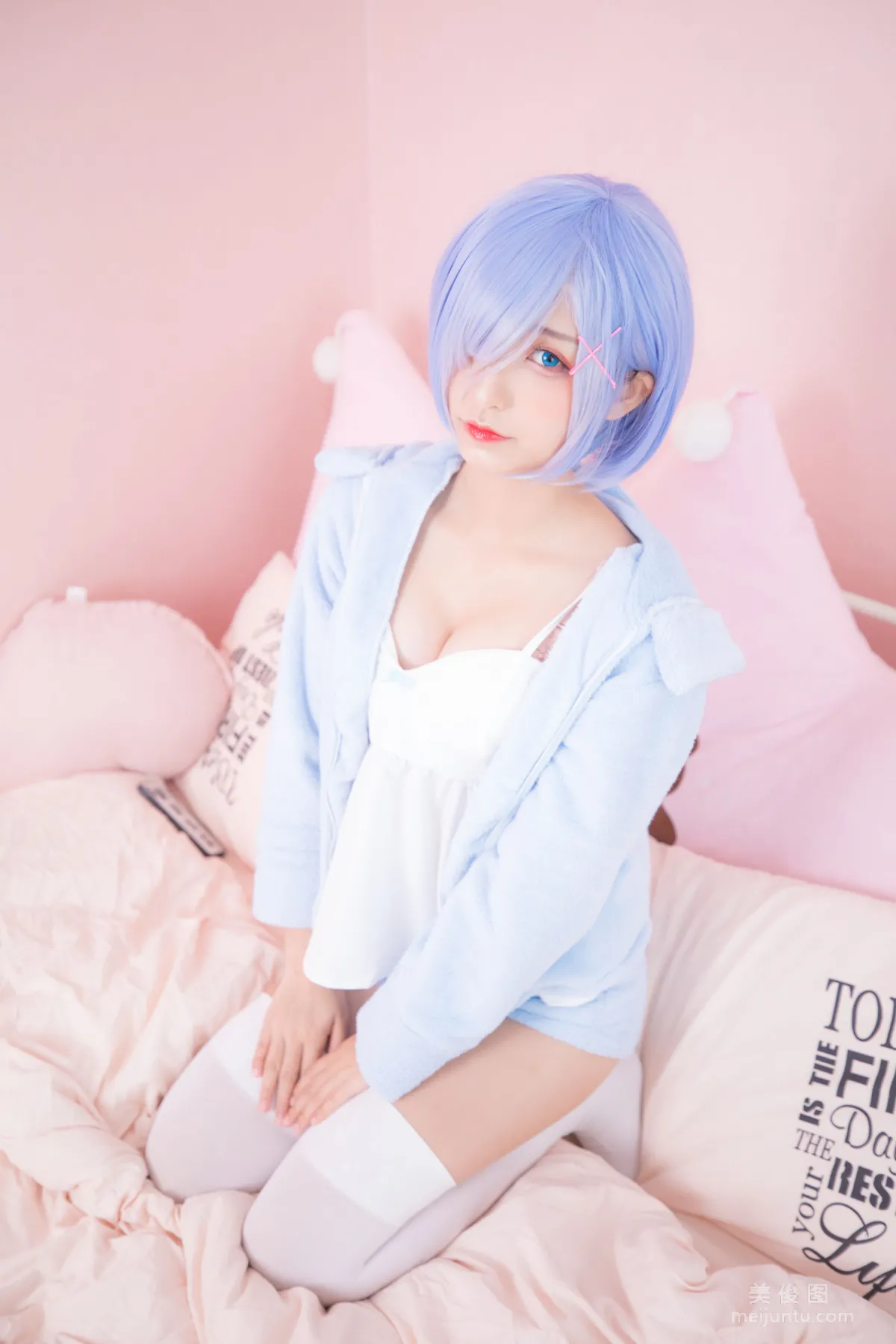 [網紅Coser] 古川kagura 《蕾姆》 寫真集 61